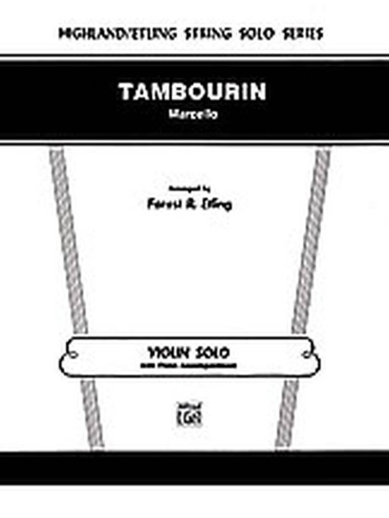 Tambourin/Vln Solo-Marcello-Etling